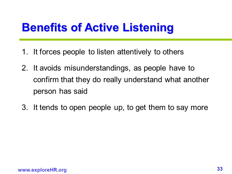 Active Listening Essay Sample